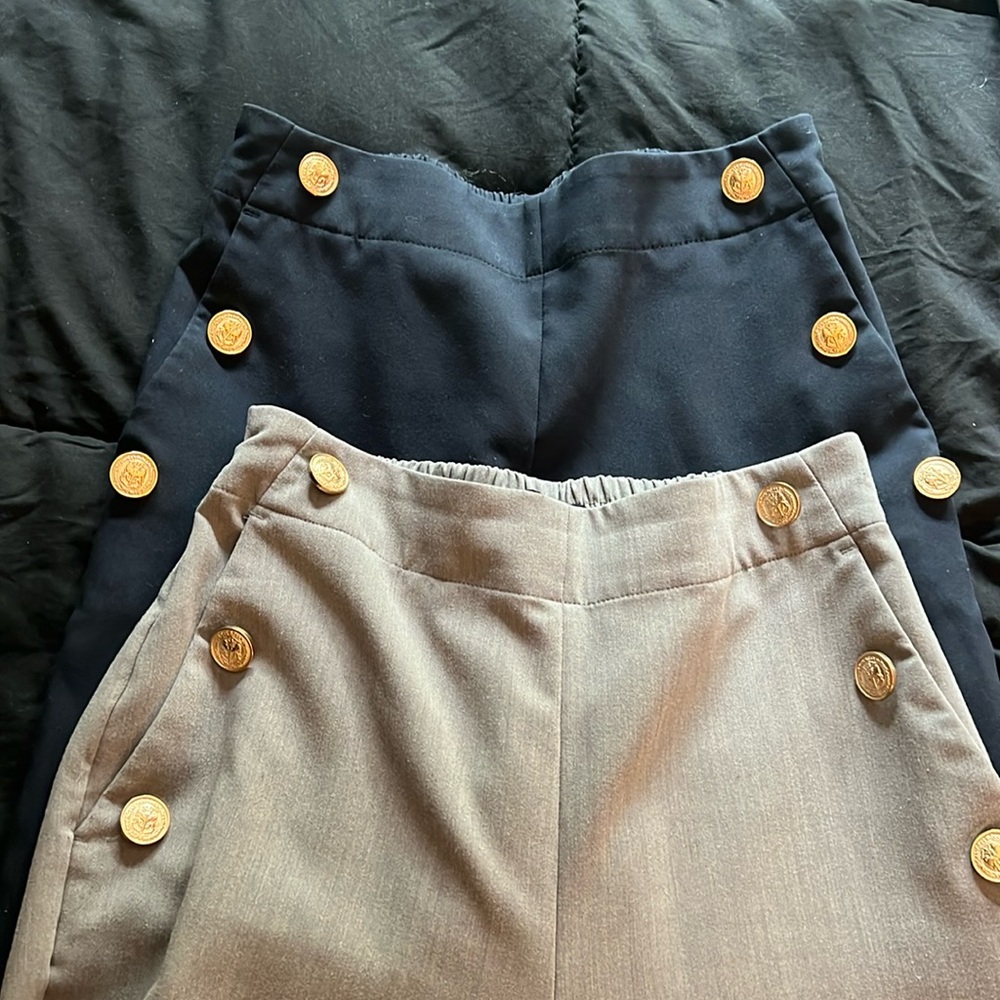 Zara dress pants BUNDLE size Small